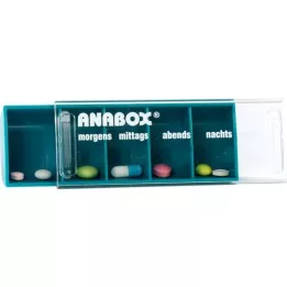 ANABOX Dienos dėžutė turkio spalvos, 1 vnt