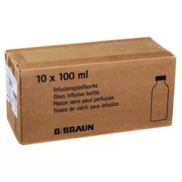 KOCHSALZLÖSUNG 0,9 % stiklo buteliukas, 10X100 ml
