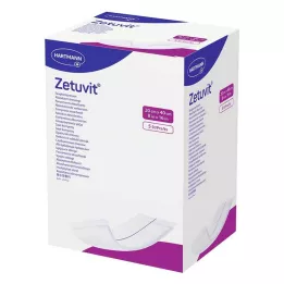 ZETUVIT Siurbimo pagalvėlės sterilios 20x40 cm, 5 vnt