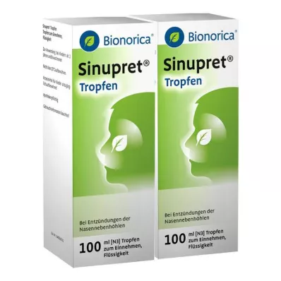 SINUPRET Lašai, 2X100 ml