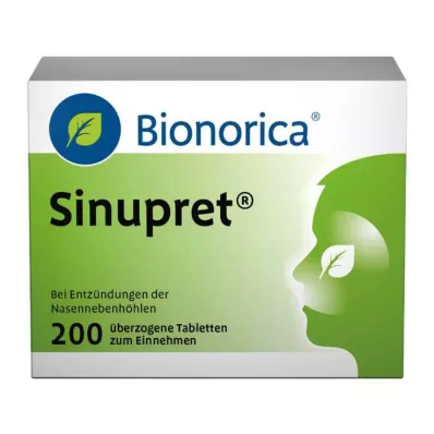 SINUPRET dengtos tabletės, 200 vnt