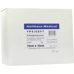 SAUGKOMPRESSEN Ypsisoft nesterilūs 10x20 cm, 30 vnt
