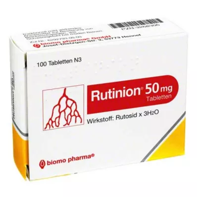 RUTINION Tabletės, 100 vnt