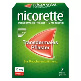 NICORETTE TX 10 mg pleistras, 7 vnt