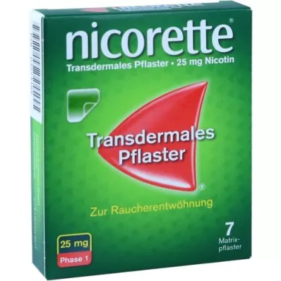 NICORETTE TX 25 mg pleistrai, 7 vnt