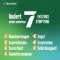NICORETTE TX 25 mg pleistrai, 7 vnt