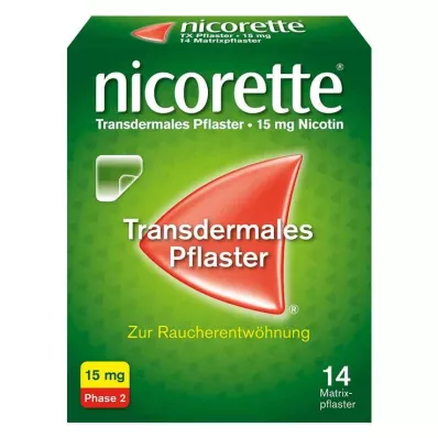 NICORETTE TX 15 mg pleistras, 14 vnt
