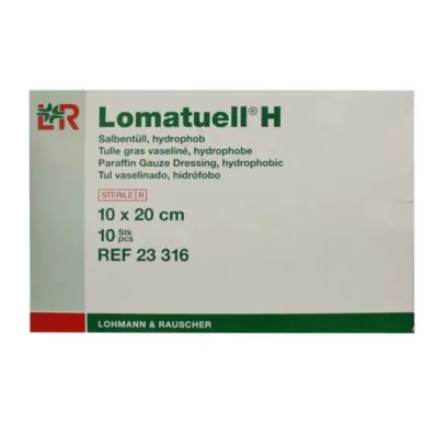 LOMATUELL H Tepalinis tiulis 10x20 cm sterilus, 10 vnt