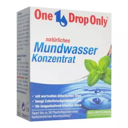 ONE DROP Tik natūralus burnos skalavimo skysčio koncentratas, 50 ml