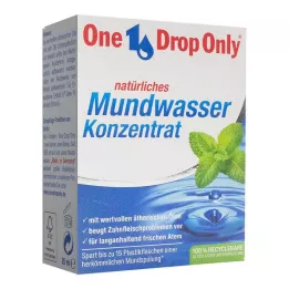 ONE DROP Tik natūralus burnos skalavimo skysčio koncentratas, 25 ml