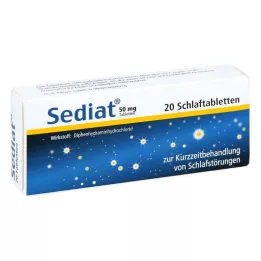 SEDIAT Tabletės, 20 vnt