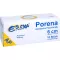 PORENA Elastinis marlės tvarstis 6 cm, baltas, be celono, 10 vnt