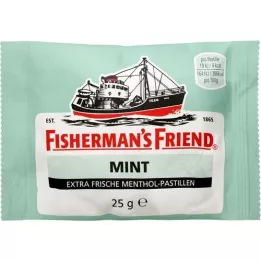 FISHERMANS FRIEND mėtų pastilės, 25 g