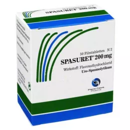 SPASURET 200 plėvele dengtų tablečių, 50 vnt