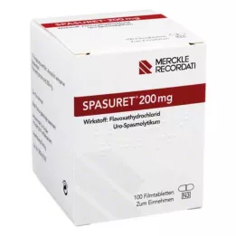 SPASURET 200 plėvele dengtų tablečių, 100 vnt
