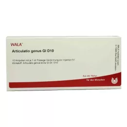 ARTICULATIO gentis GL D 10 ampulių, 10X1 ml
