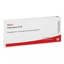 VENTRICULUS GL D 4 ampulės, 10X1 ml