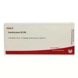 VENTRICULUS GL D 5 ampulės, 10X1 ml
