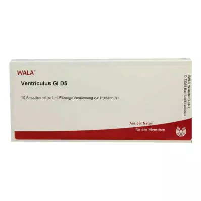 Ventriculus Gl D5 ampulės (10x1 ml) Ventriculus Gl D5 ampulės (10x1 ml)
