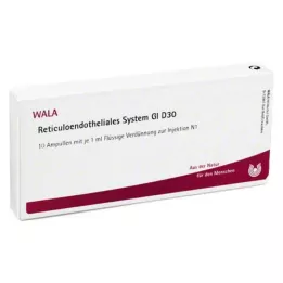 RETICULOENDOTHELIALES Sistema GL D 30 ampulių, 10X1 ml