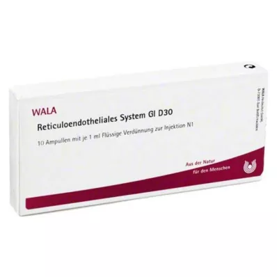 Retikuloendotelinis sys. GL D30 ampulės, 10X1 ml