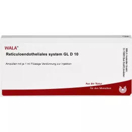 RETICULOENDOTHELIALES Sistema GL D 10 ampulių, 10X1 ml