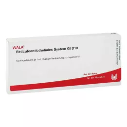 RETICULOENDOTHELIALES Sistema GL D 10 ampulių, 10X1 ml