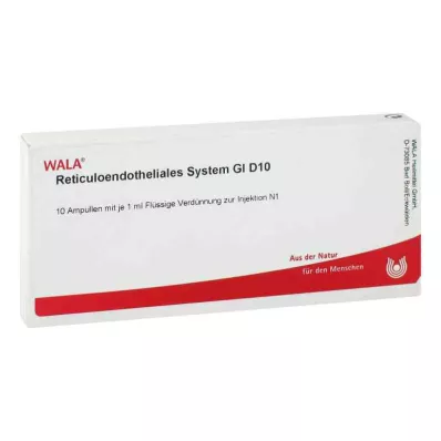 Retikuloendotelinis Sys.Gl D10 ampulės (10x1 ml)