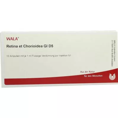 Retina et chorioidea GL D 5 ampulės, 10X1 ml