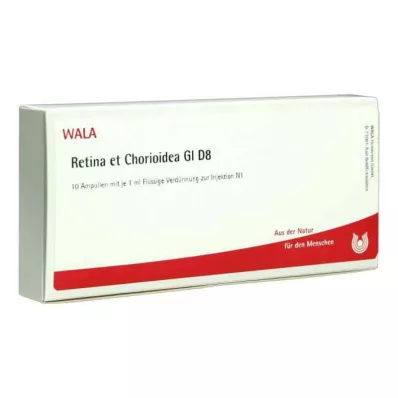 Retina Et Chorioidea Gl D8 ampulės (10x1 ml) Retina Et Chorioidea Gl D8 ampulės (10x1 ml)