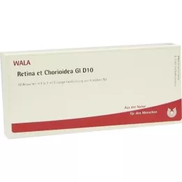 RETINA ET Chorioidea GL D 10 ampulių, 10X1 ml