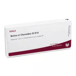 RETINA ET Chorioidea GL D 10 ampulių, 10X1 ml