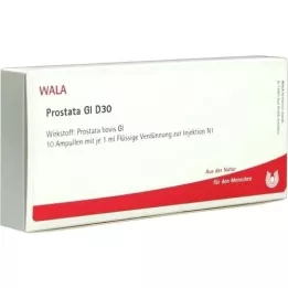 PROSTATA GL D 30 ampulių, 10X1 ml