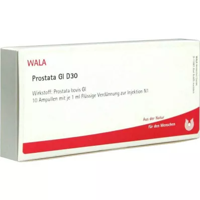 Prostata GL D 30 ampulės, 10X1 ml