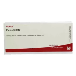 PULMO GL D 10 ampulių, 10X1 ml