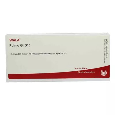 Pulmo Gl D10 ampulės (10x1 ml) Pulmo Gl D10 ampulės (10x1 ml)