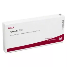 PULMO GL D 12 ampulių, 10X1 ml