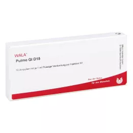 PULMO GL D 15 ampulių, 10X1 ml