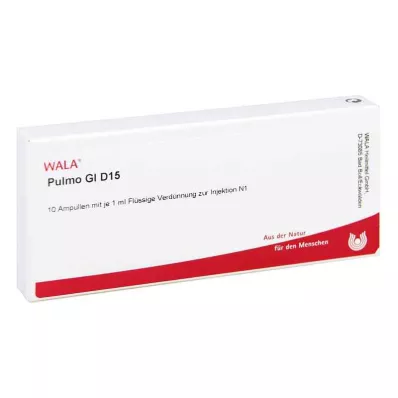Pulmo Gl D15 ampulės (10x1 ml) Pulmo Gl D15 ampulės (10x1 ml)