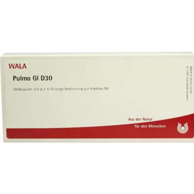 Pulmo GL D 30 ampulės, 10X1 ml