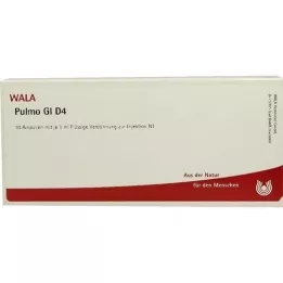 PULMO GL D 4 ampulės, 10X1 ml