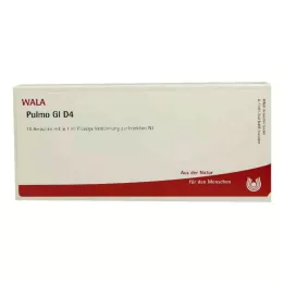 PULMO GL D 4 ampulės, 10X1 ml