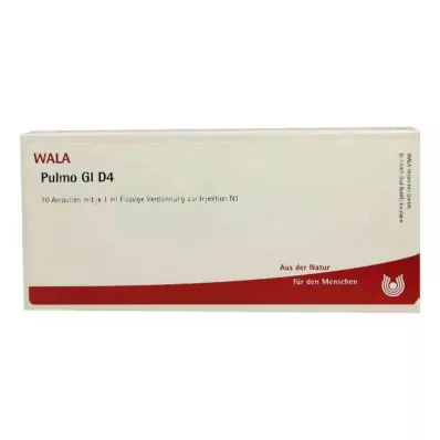 Pulmo Gl D4 ampulės (10x1 ml)