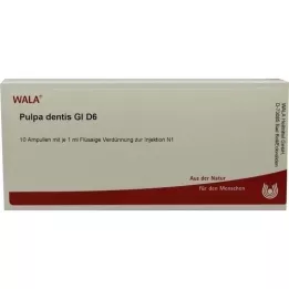 PULPA DENTIS GL D 6 ampulės, 10X1 ml