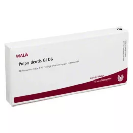 PULPA DENTIS GL D 6 ampulės, 10X1 ml