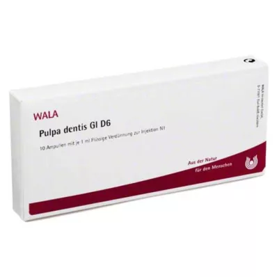 Pulpa Dentis GL D 6 ampulės, 10X1 ml