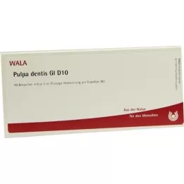 PULPA DENTIS GL D 10 ampulių, 10X1 ml