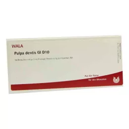 PULPA DENTIS GL D 10 ampulių, 10X1 ml
