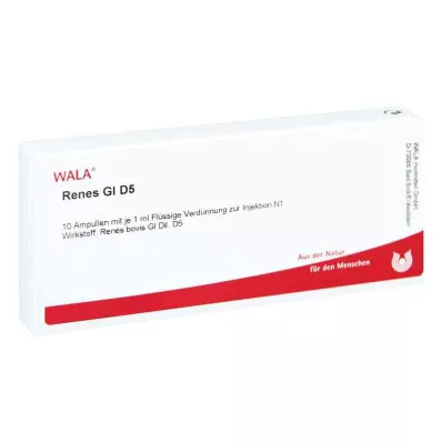 Renes Gl D5 ampulės (10x1 ml) Renes Gl D5 ampulės (10x1 ml)