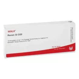 RENES GL D 20 ampulių, 10X1 ml